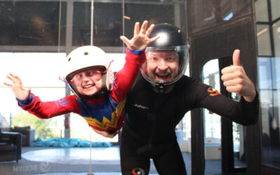 Att göra på sportlovet: Testa indoor skydiving
