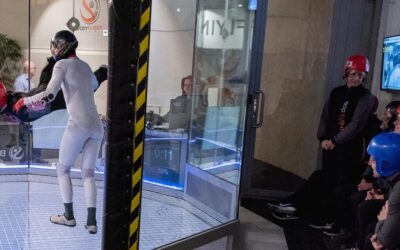 Indoor skydiving som Fars dag present